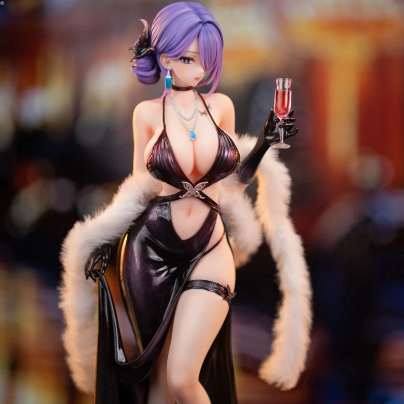 Nova Decor & Lighting Vase Glass Brun 26Cm - 在庫あり スーパーノヴァ 1/6 ビヤドレスパーティーシリーズ ユウナ アニメ周辺可動モデル
