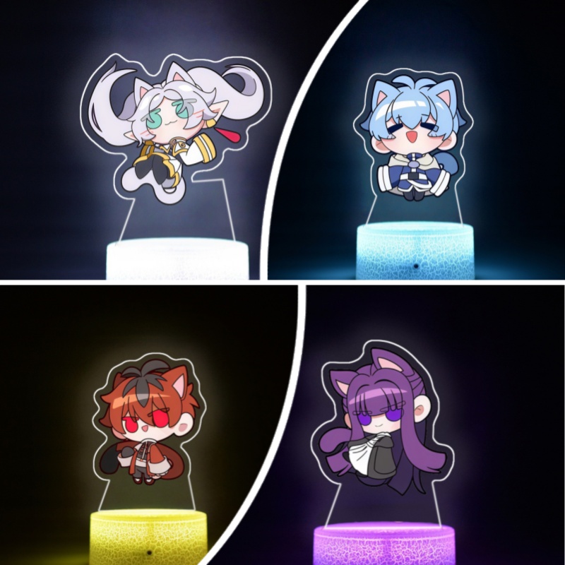Lighting Decor And Beyond - フリーレンのためのナイトライト： Beyond Journey's End フェルン・フリーレン アニメ周辺キャラクターライト