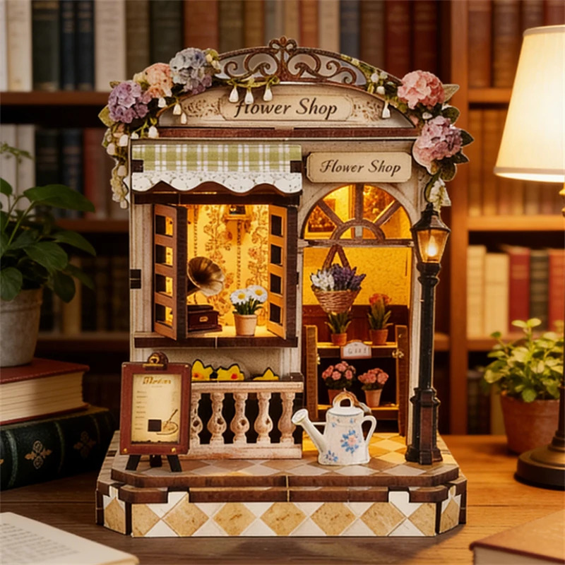 2026 DIY木製ミニカサ和風居酒屋ミニチュアライト付き、 - Japanese Lighting Decor のレビューと価格