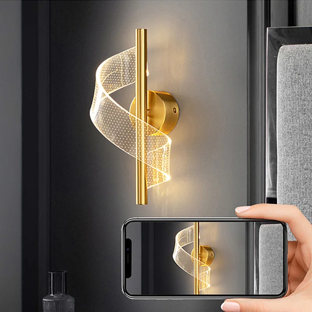 JOYON 北欧 LED ウォールランプ屋内照明寝室ベッドサ - Foyer Lighting Wall Decor のレビューと価格