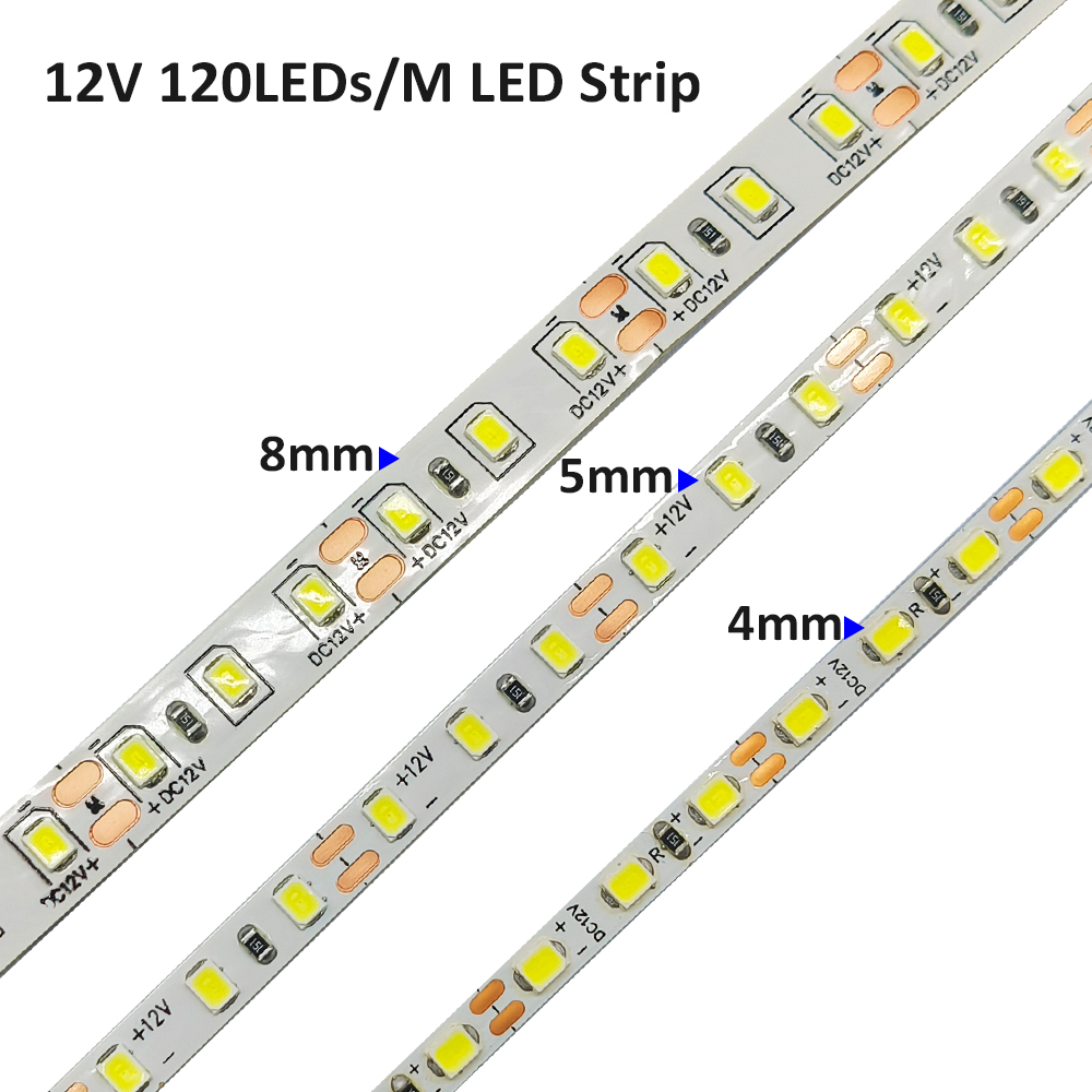 12V 5m LEDストリップライト SMD 2835 5m - Decor Lighting Hours のレビューと価格