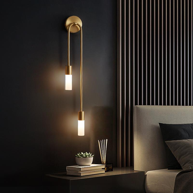 レトロ背景リビングルーム通路寝室ランプベッドサイド北欧クリエ - Lighting Decor For Room のレビューと価格