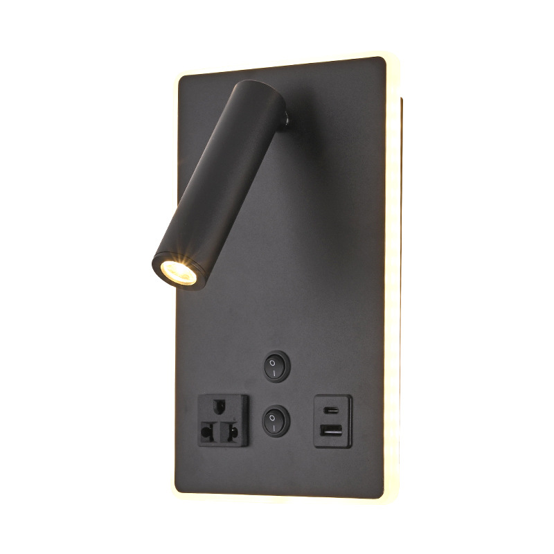 モダンなLEDウォールランプ、ベッドサイド読書灯、スイッチ付 - Foyer Lighting Wall Decor のレビューと価格