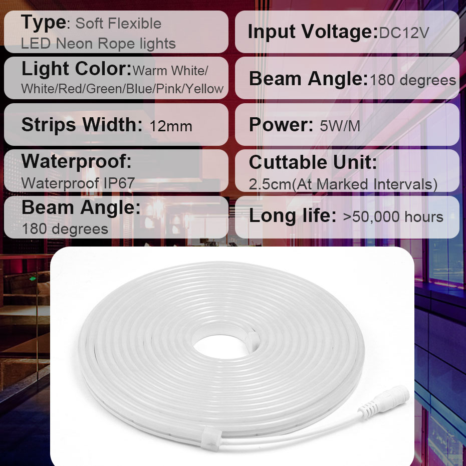 LED ストリップライト 2835SMD DC12V ハンド - Decor Lighting Hours のレビューと価格