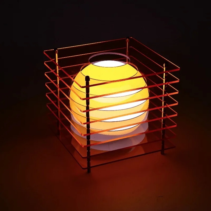 DIY アクリル千層ランプムーンランプデスクトップ装飾中断雰 - Lighting Decor For Room のレビューと価格