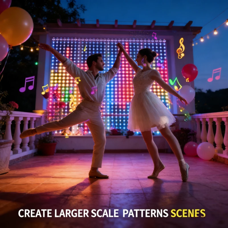 スマート400LEDカーテンライト、音楽同期DIYフェアリー - Wedding Lighting And Decor のレビューと価格
