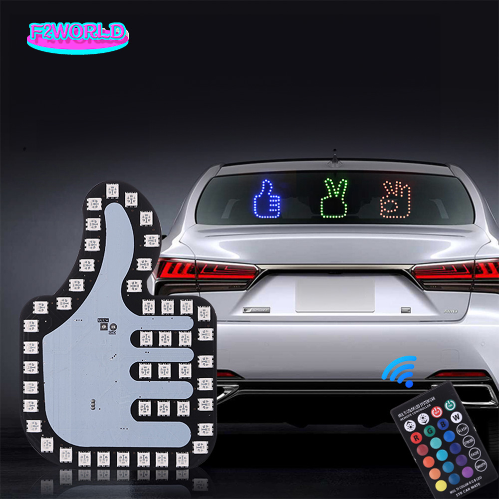 リモコン付き車の親指フィンガーランプ、LEDライト、okの記 - Ok Lighting Decor のレビューと価格