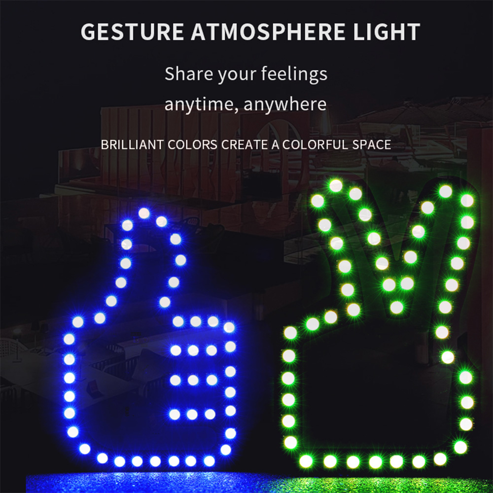 リモコン付き車の親指フィンガーランプ、LEDライト、okの記 - Ok Lighting Decor のレビューと価格