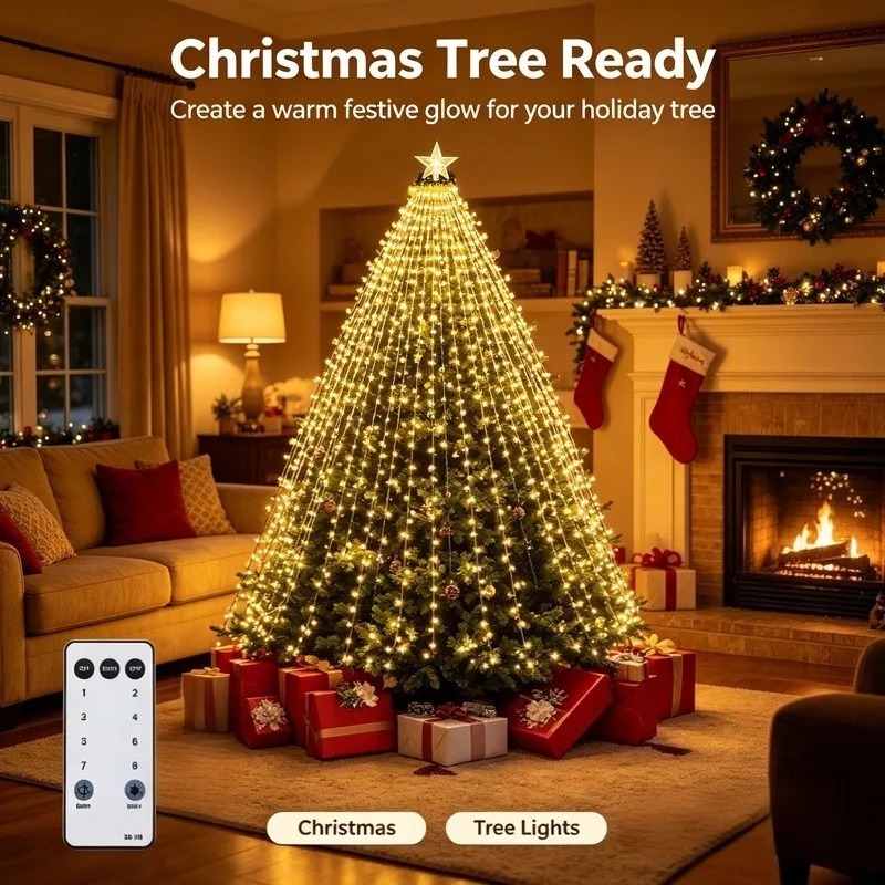 防水USB LEDストリングライト、クリスマスツリー、結婚式 - Wedding Lighting And Decor のレビューと価格