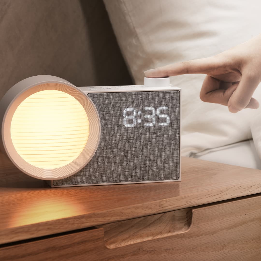 WILIT LEDナイトライト目覚まし時計、ホワイトノイズ＆ - Lighting Decor For Room のレビューと価格